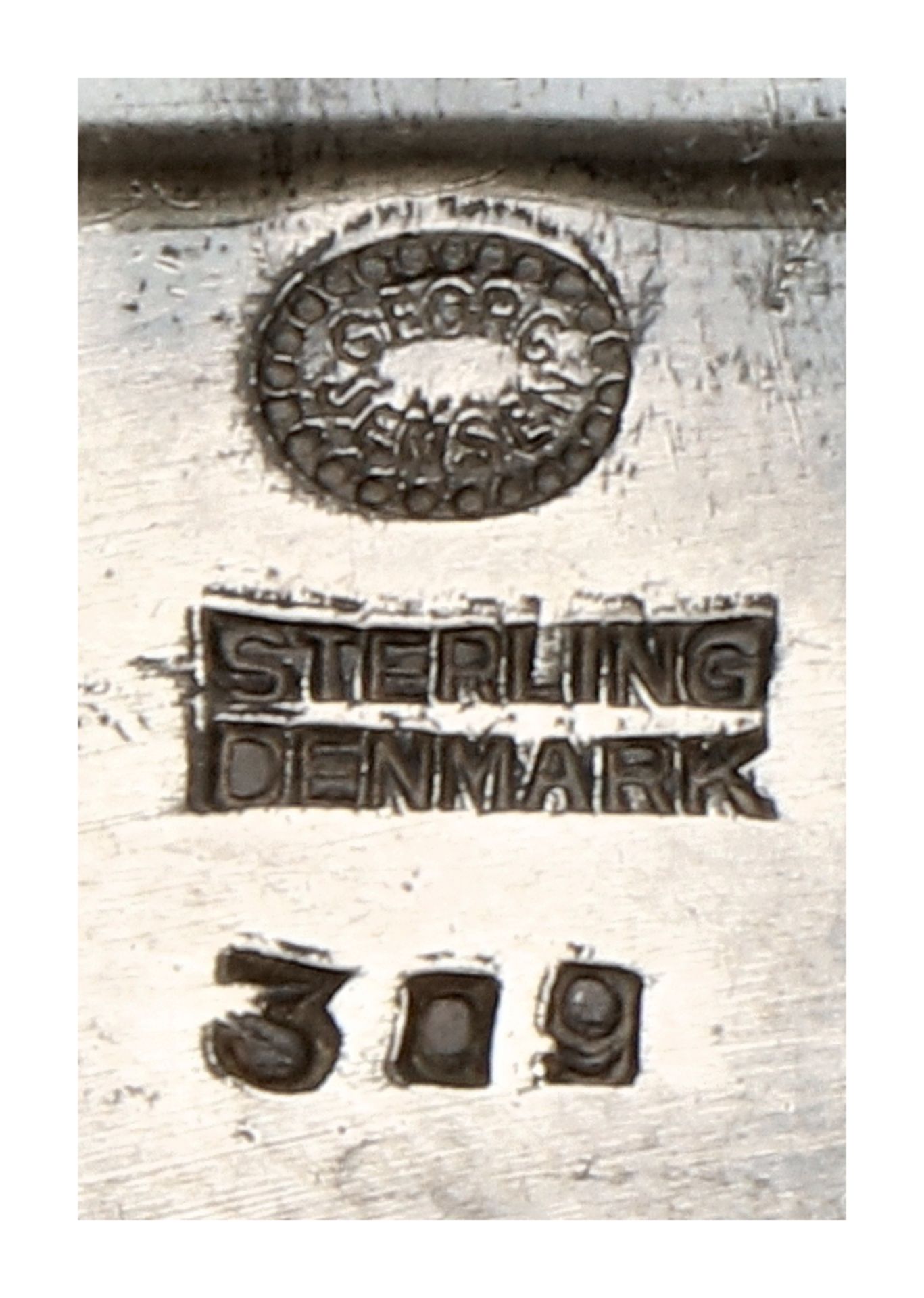 No Reserve - Georg Jensen Sterling silver bird brooch no. 309 - Bild 3 aus 3
