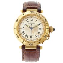 No Reserve - Cartier Pasha 18K. 1027 - Men's watch.