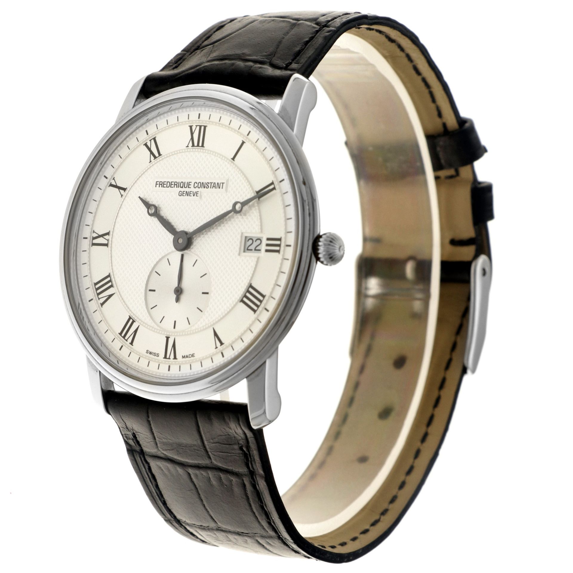 No Reserve - Frederique Constant Slimline FC220/245X5S25/6 - Men's watch. - Bild 2 aus 6
