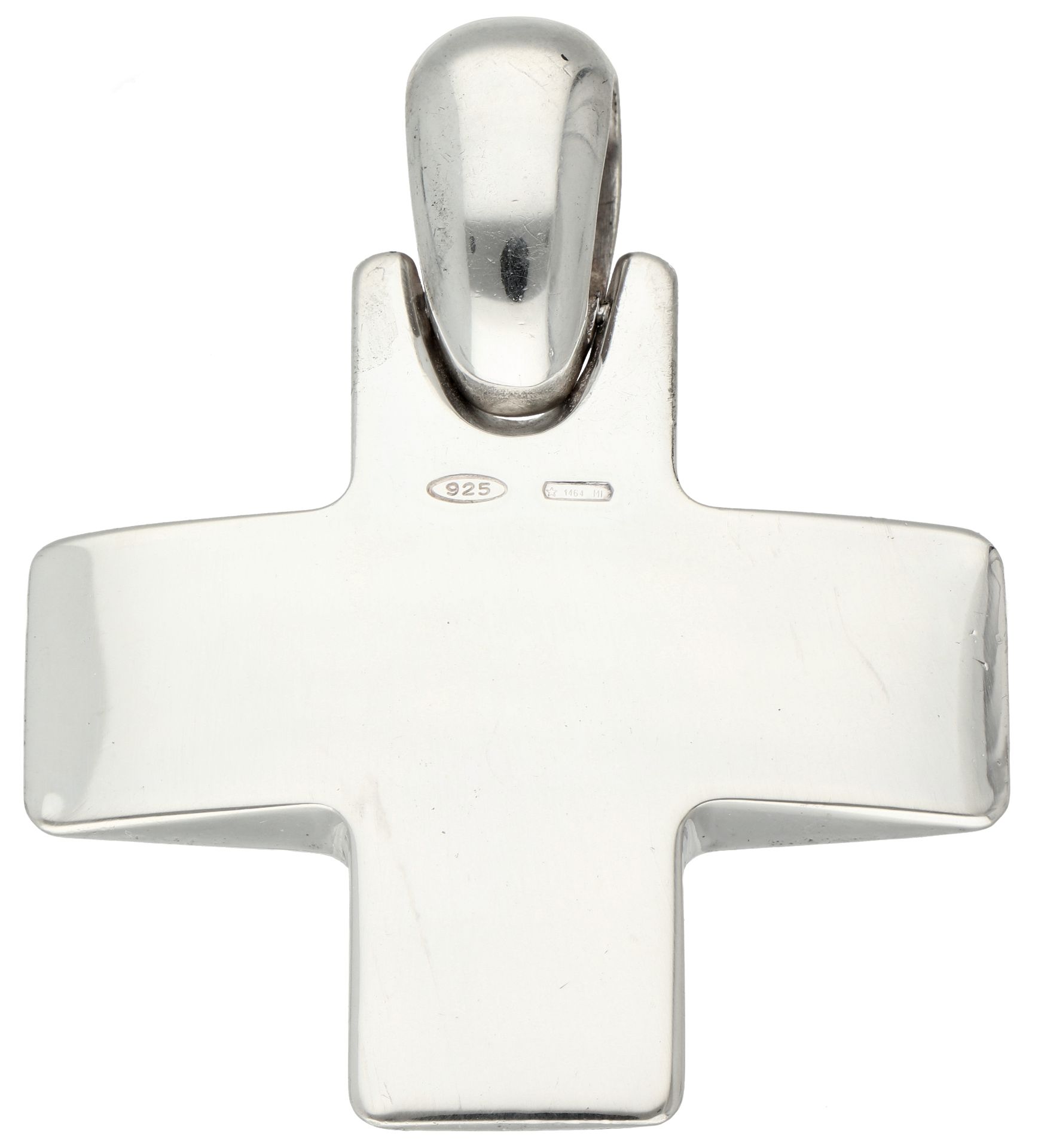 No Reserve - Pomellato Sterling silver Dodo cross pendant. - Image 2 of 4