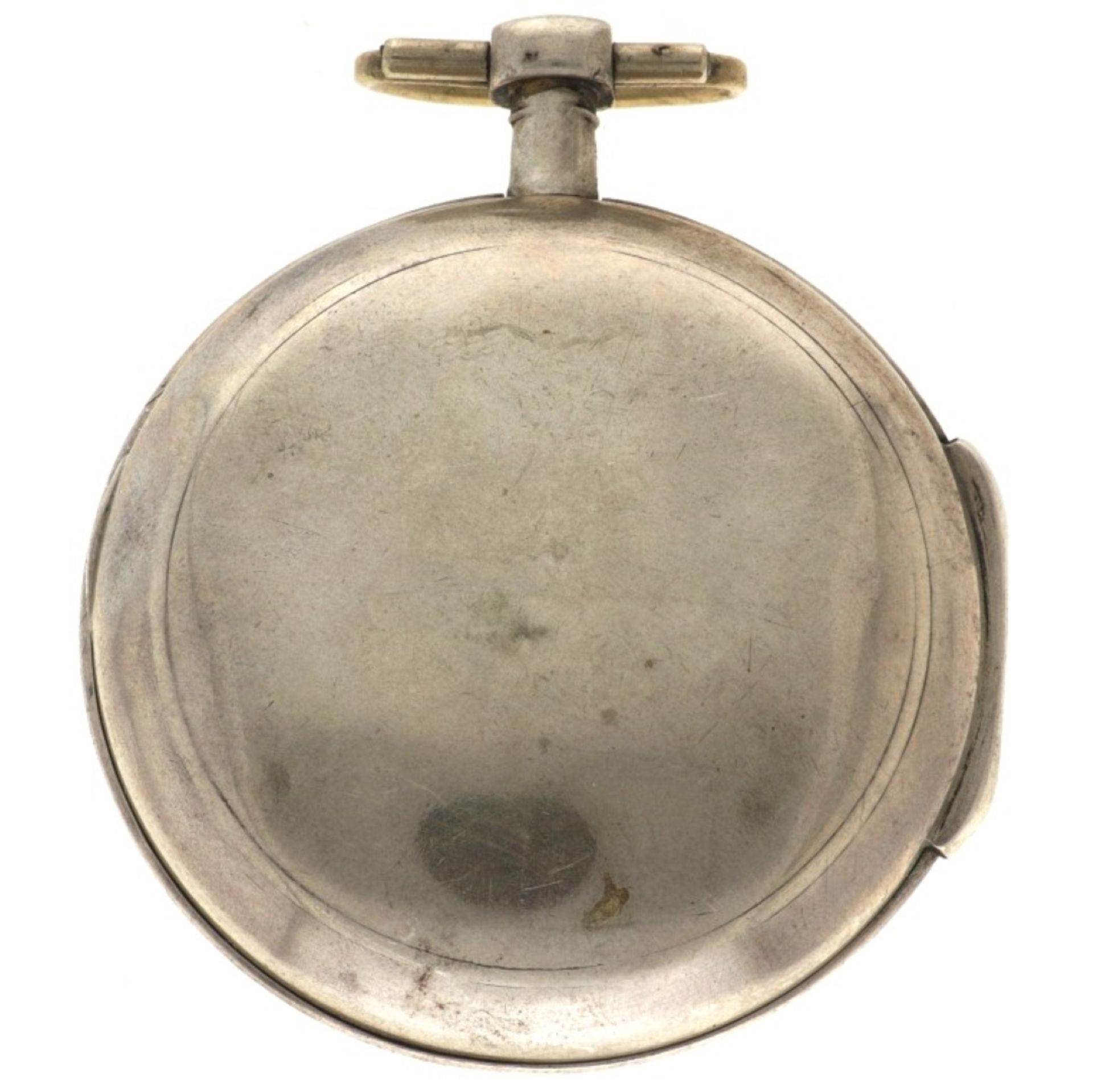 No Reserve - Emanual Joseph Lebrun silver (835/1000) - Men's pocket watch.  - Bild 2 aus 4