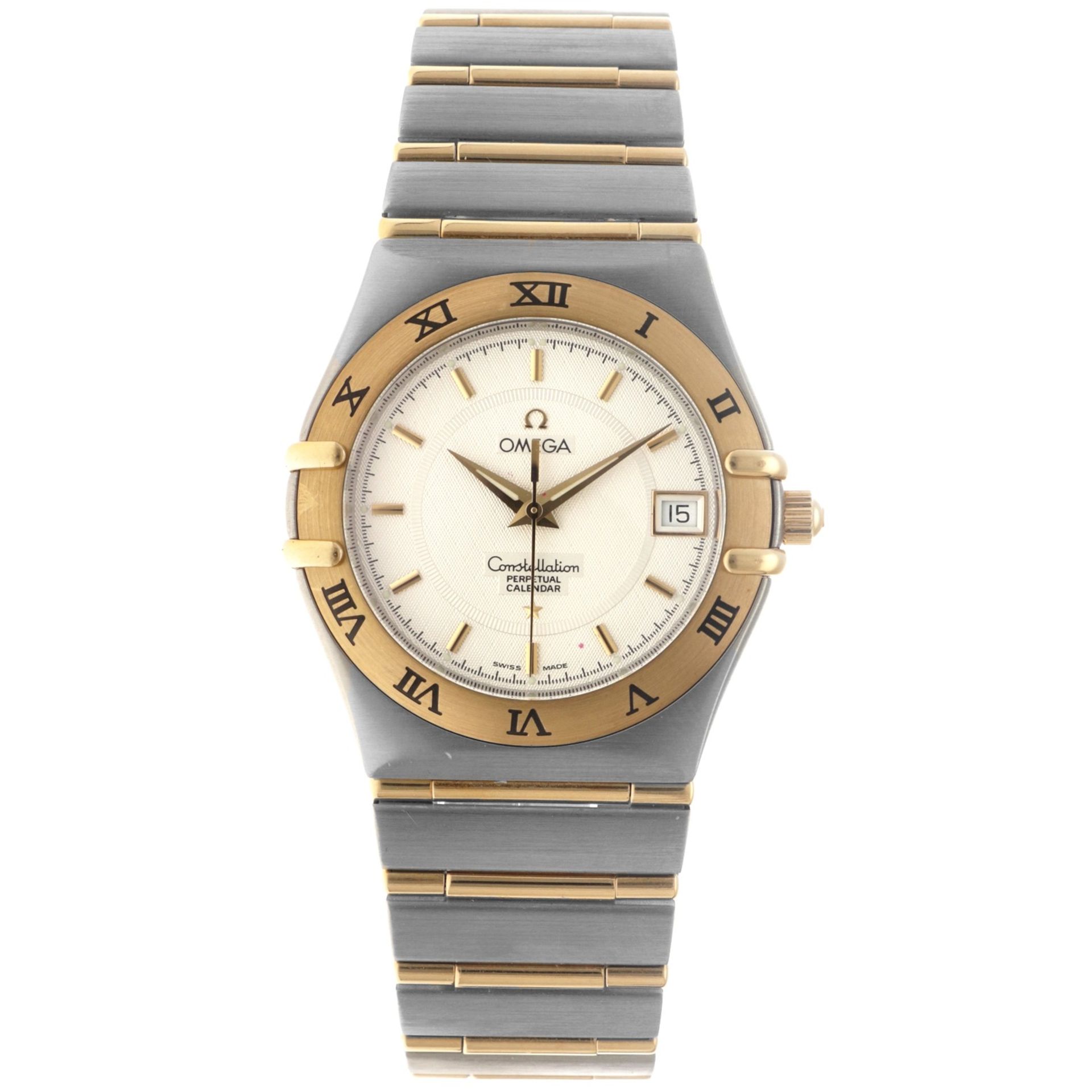 No Reserve - Omega Constellation Perpetual Calendar 1252.3000 - Men's watch - 2001.