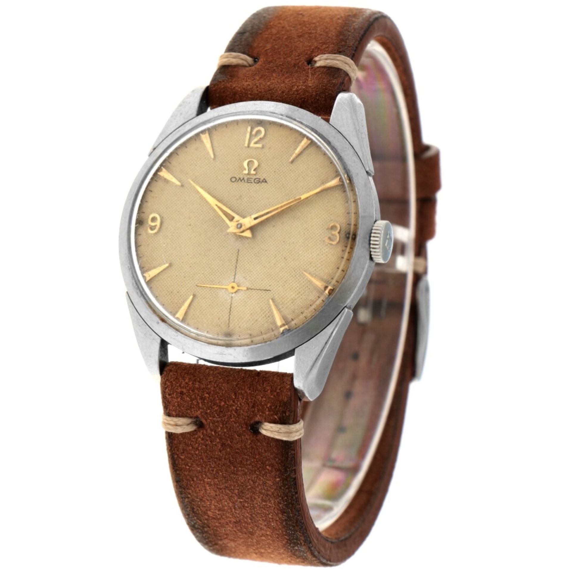 No Reserve - Omega 'Honeycomb dial' Cal. 267 2900-6 - Men's watch - approx. 1960. - Bild 2 aus 6