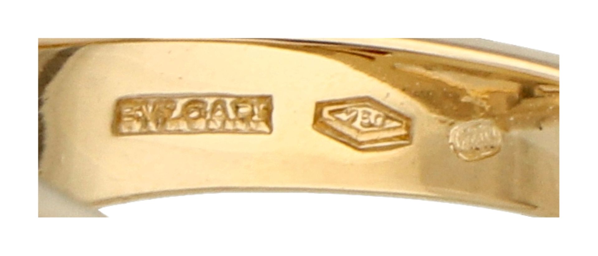No Reserve - Bvlgari 18K yellow gold 'Allegra' ring set with approx. 9.13 ct. citrine. - Bild 4 aus 4