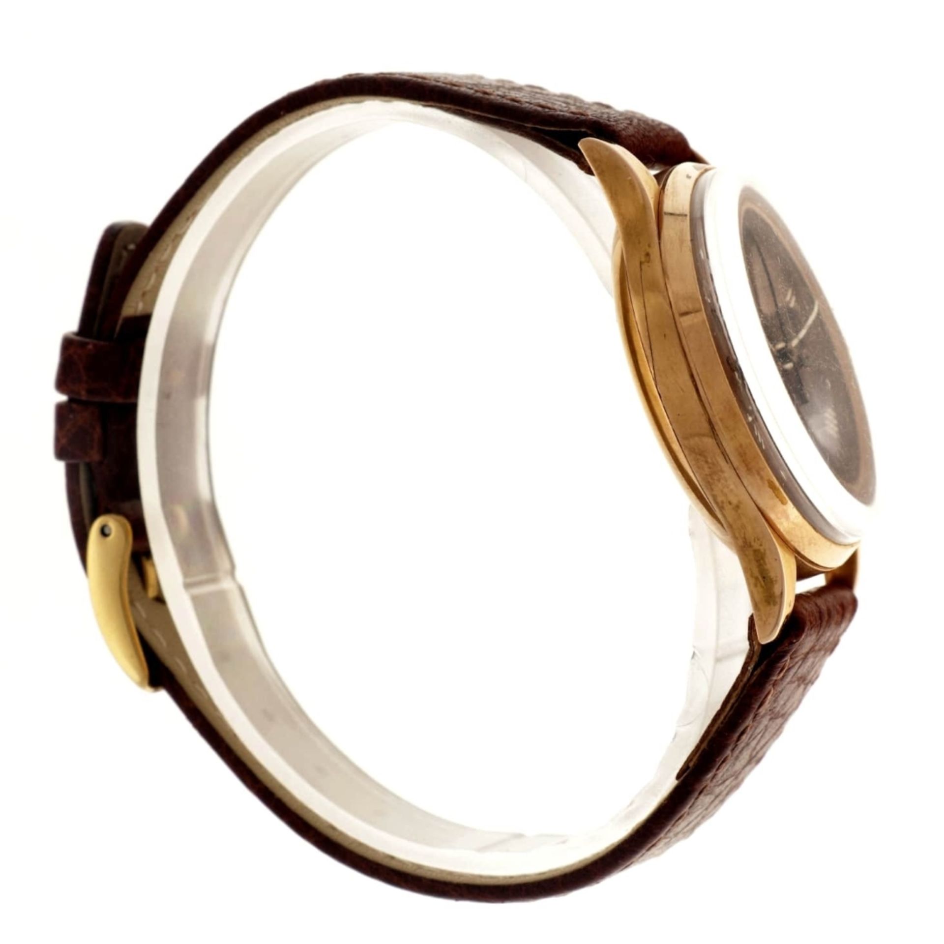 No Reserve - Baume & Mercier vintage 18K. chronograph - Men's watch. - Image 4 of 6