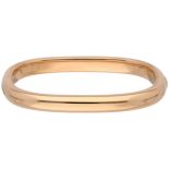 No Reserve - 18K Rose gold bangle bracelet.