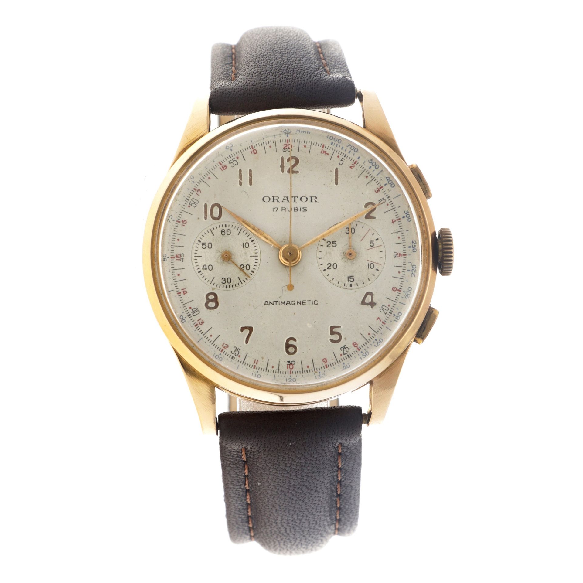 No Reserve - Orator Chronograph Suisse - Men's watch.