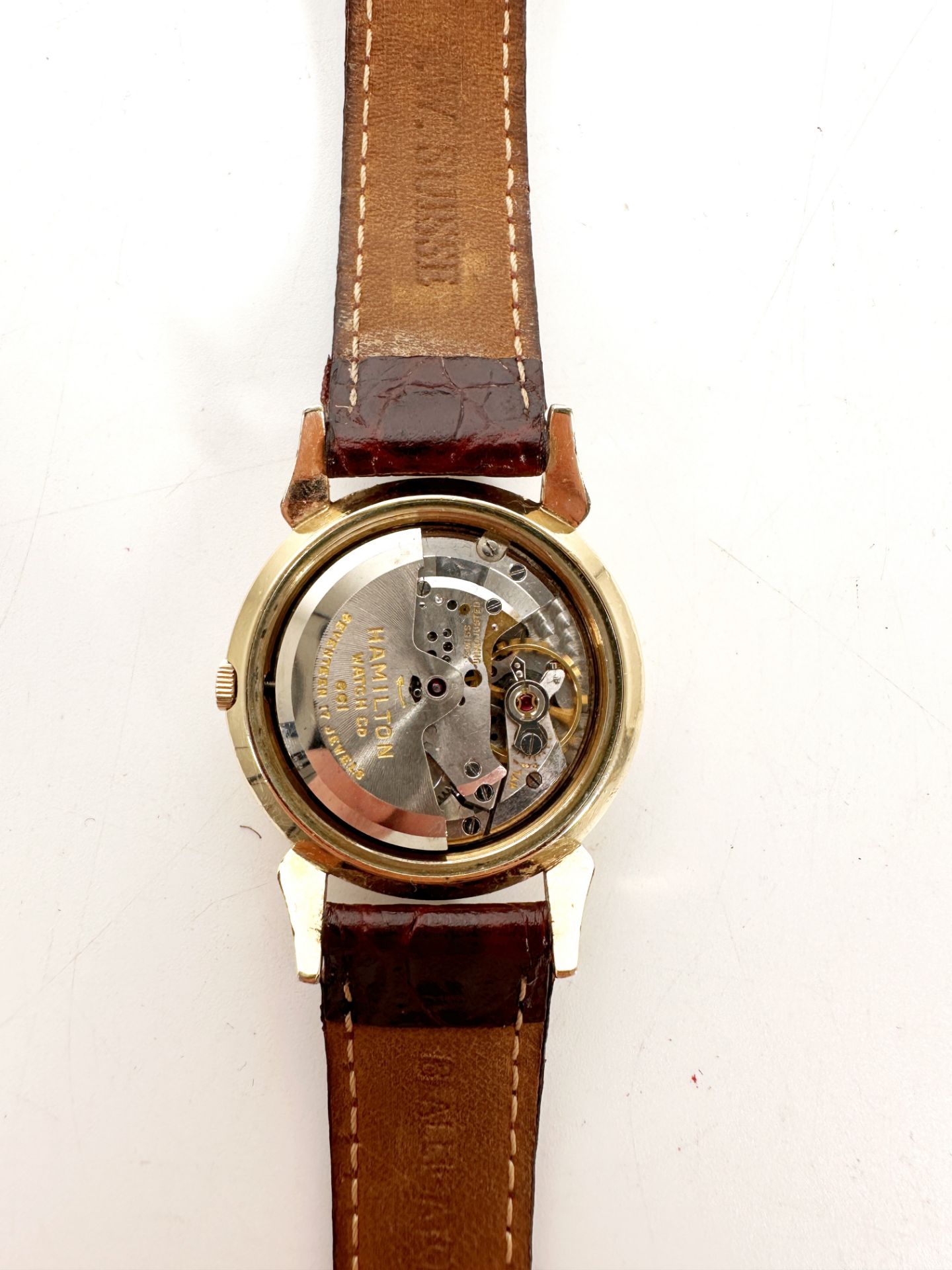 No Reserve - Hamilton Vintage - Men's watch. - Bild 7 aus 7