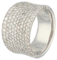 No Reserve - Pasquale Bruni 18K white gold design ring set with approx. 1.71 ct. diamond.
