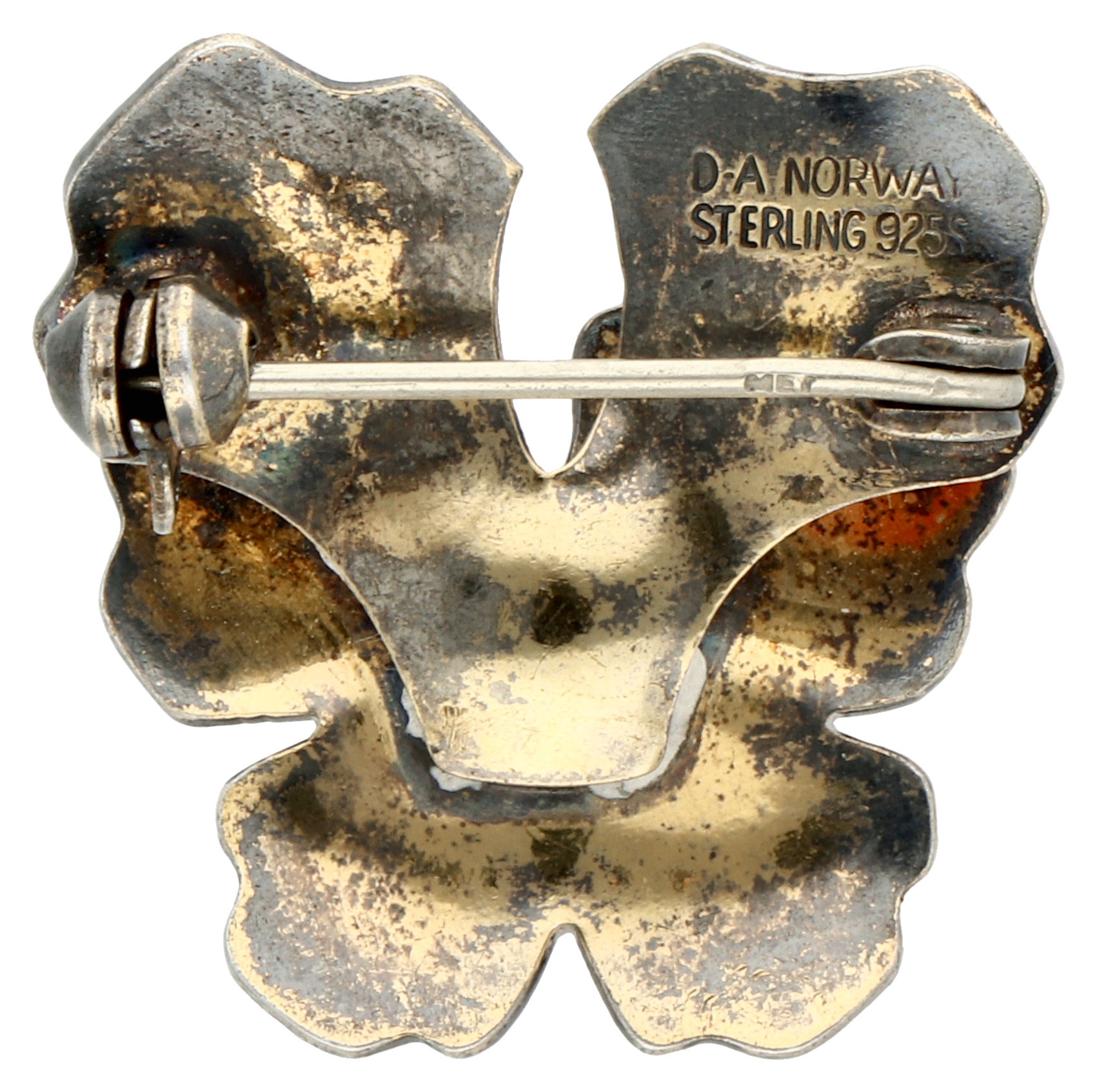 No Reserve - David Andersen sterling zilveren brooch - Image 2 of 4