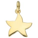 No Reserve - Pomellato 18K yellow gold DODO star pendant/charm.