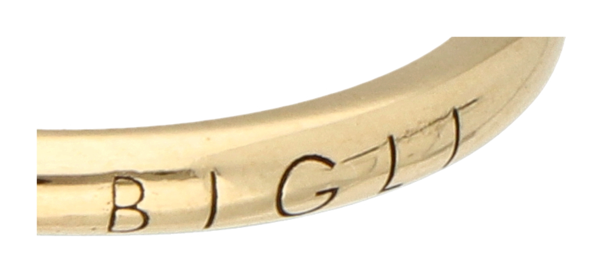 No Reserve - Bigli 18K white gold 'mini sweety' ring with diamond. - Image 4 of 4