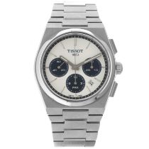 No Reserve - Tissot PRX "Panda" Chronograph T137.427.11.011.01 - Men's watch.