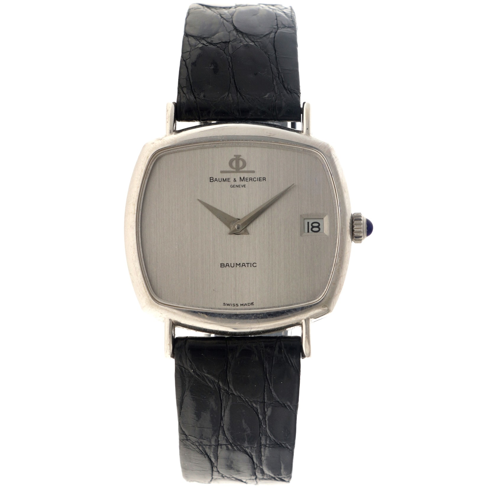 No Reserve - Baume & Mercier Baumatic 18K. 37072 - Men's watch