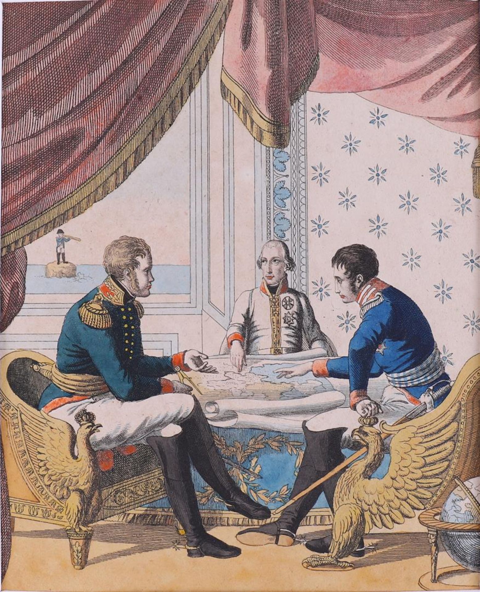 The Vienna Congress 1815 “The Restoration”, Germany ca. 1815. - Bild 2 aus 2
