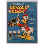 Walt Disey's 'Donald Duck - a cheerful weekly', number 1 - October 1952.
