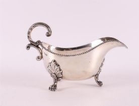 A silver sauceboat, England, Sheffield, year letter 1910/1911