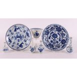 A blue/white porcelain saucer, China, Kangxi, around 1700.