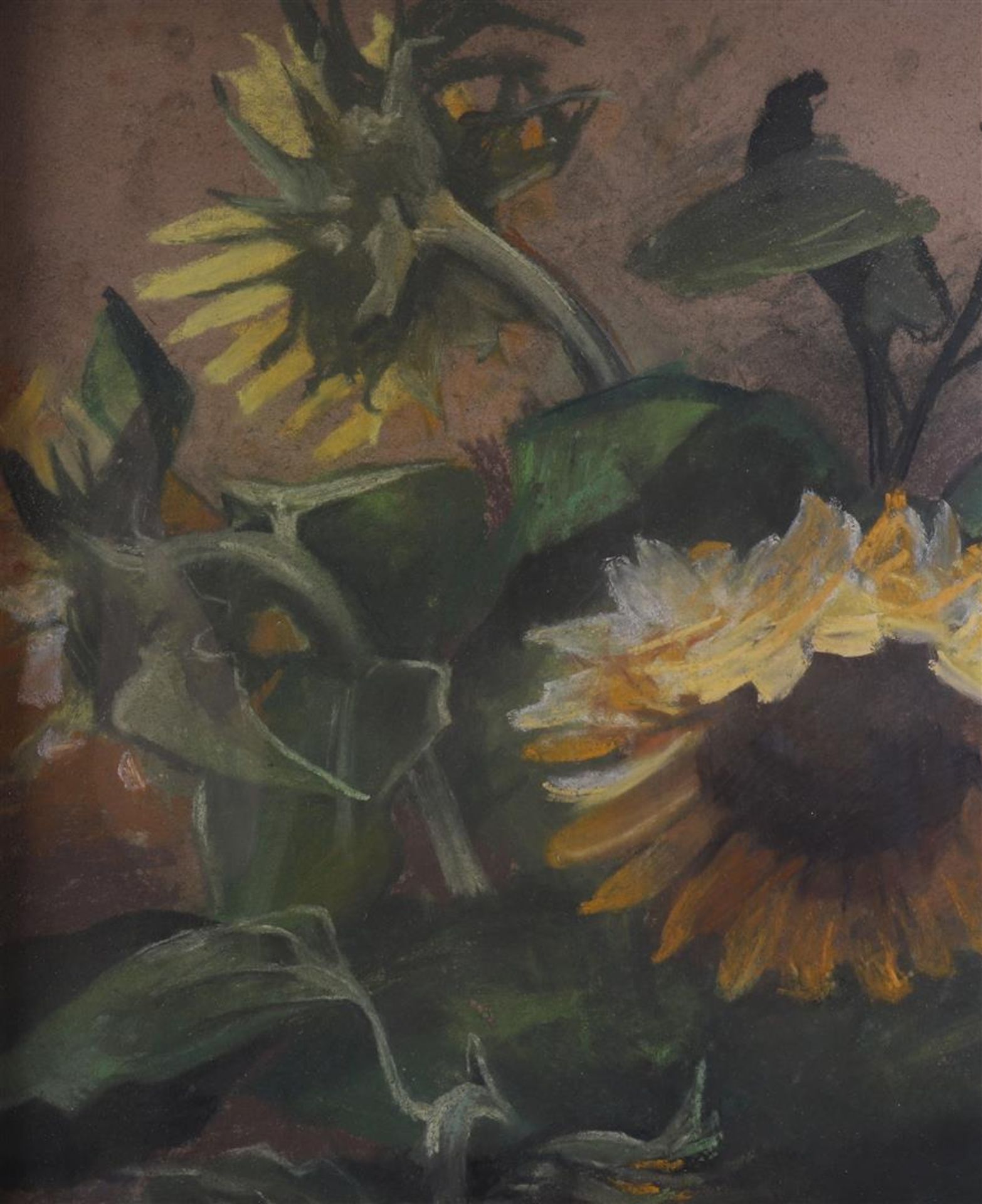 Ranitz, de E (Crommelin, Maria Elisabeth / Druten 1803-1887) 'Sunflowers', - Bild 2 aus 5