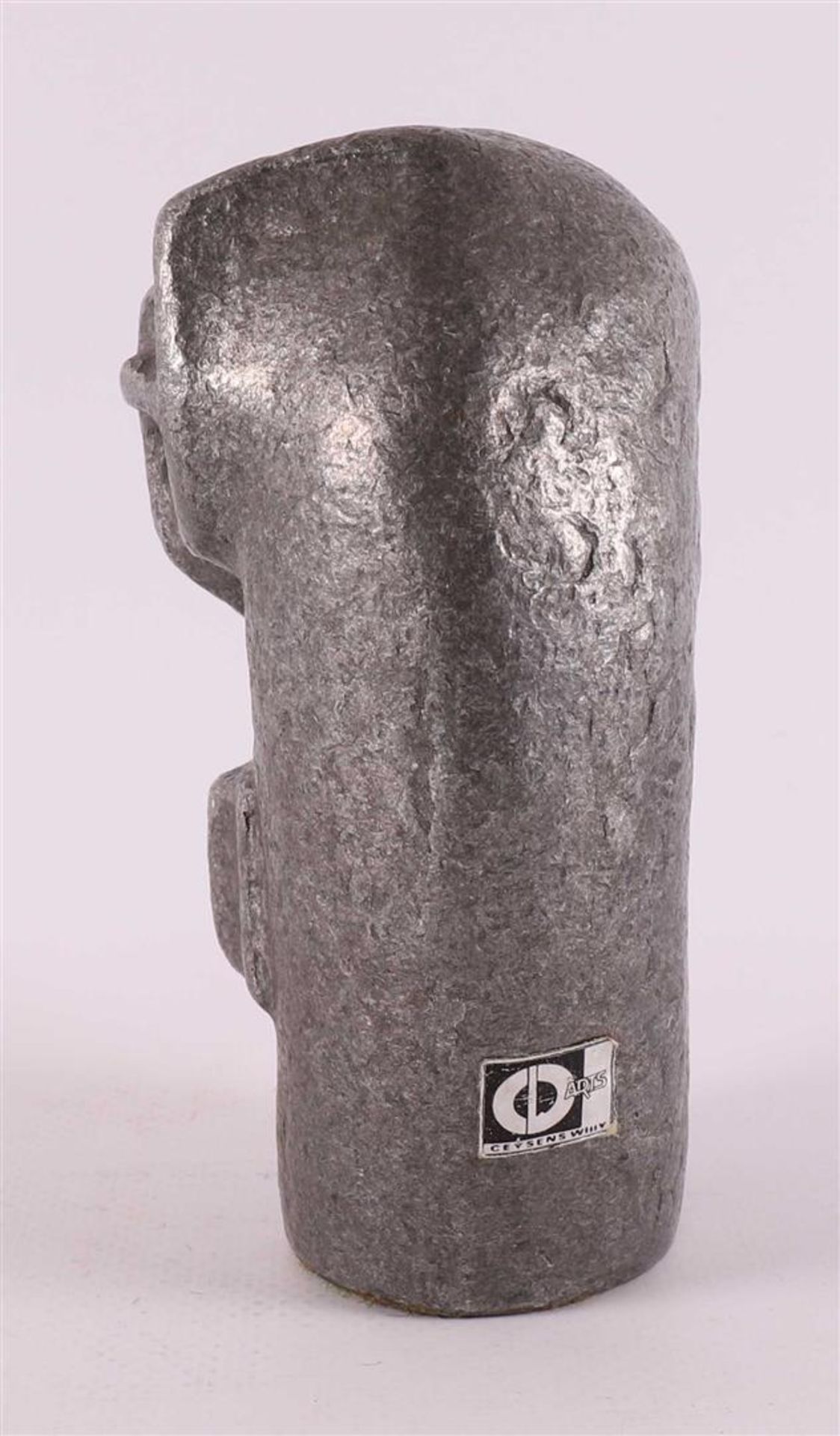 An aluminum sculpture of an owl, Willy Ceysens (1929-2007), - Image 4 of 6