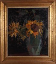 Jong de, Gerben (Germ) (Bildt 't 1886-1967) 'Flower still life',