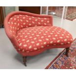 A small model Chaise longue, early 20th century.