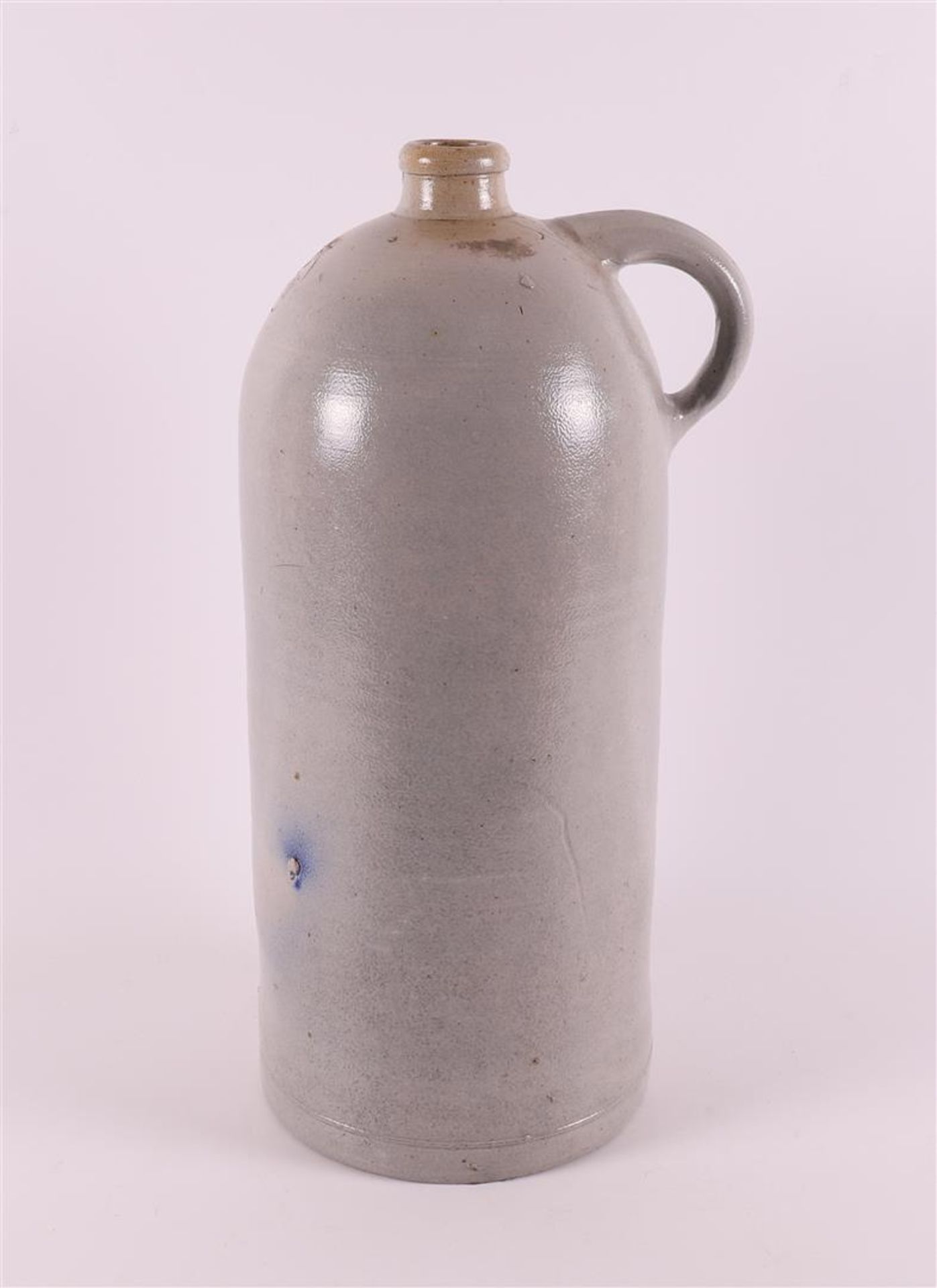 A gray 'gres' stoneware 5-chance jug, around 1900. - Image 2 of 5