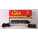 Three various Trix locomotives, including one in original box.