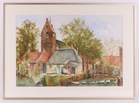 Remmers, C 'Old church in Winsum, Obergum',