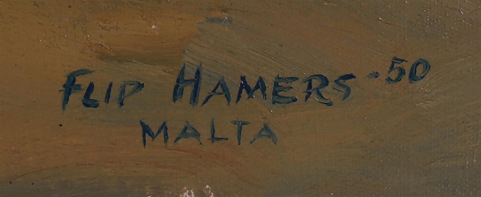 Hamers, Flip (1909-1995) 'Malta', - Bild 2 aus 2