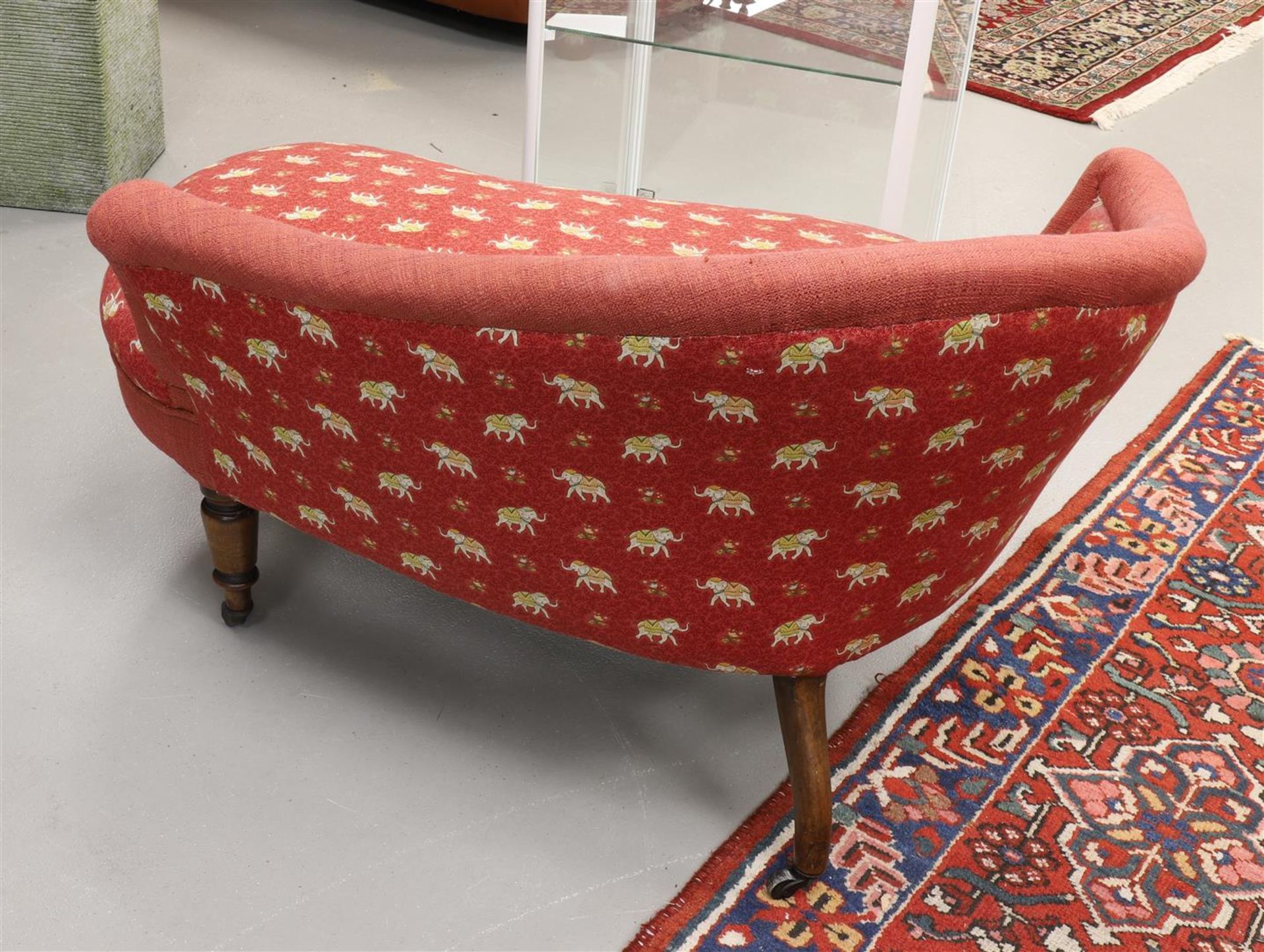 A small model Chaise longue, early 20th century. - Image 3 of 3