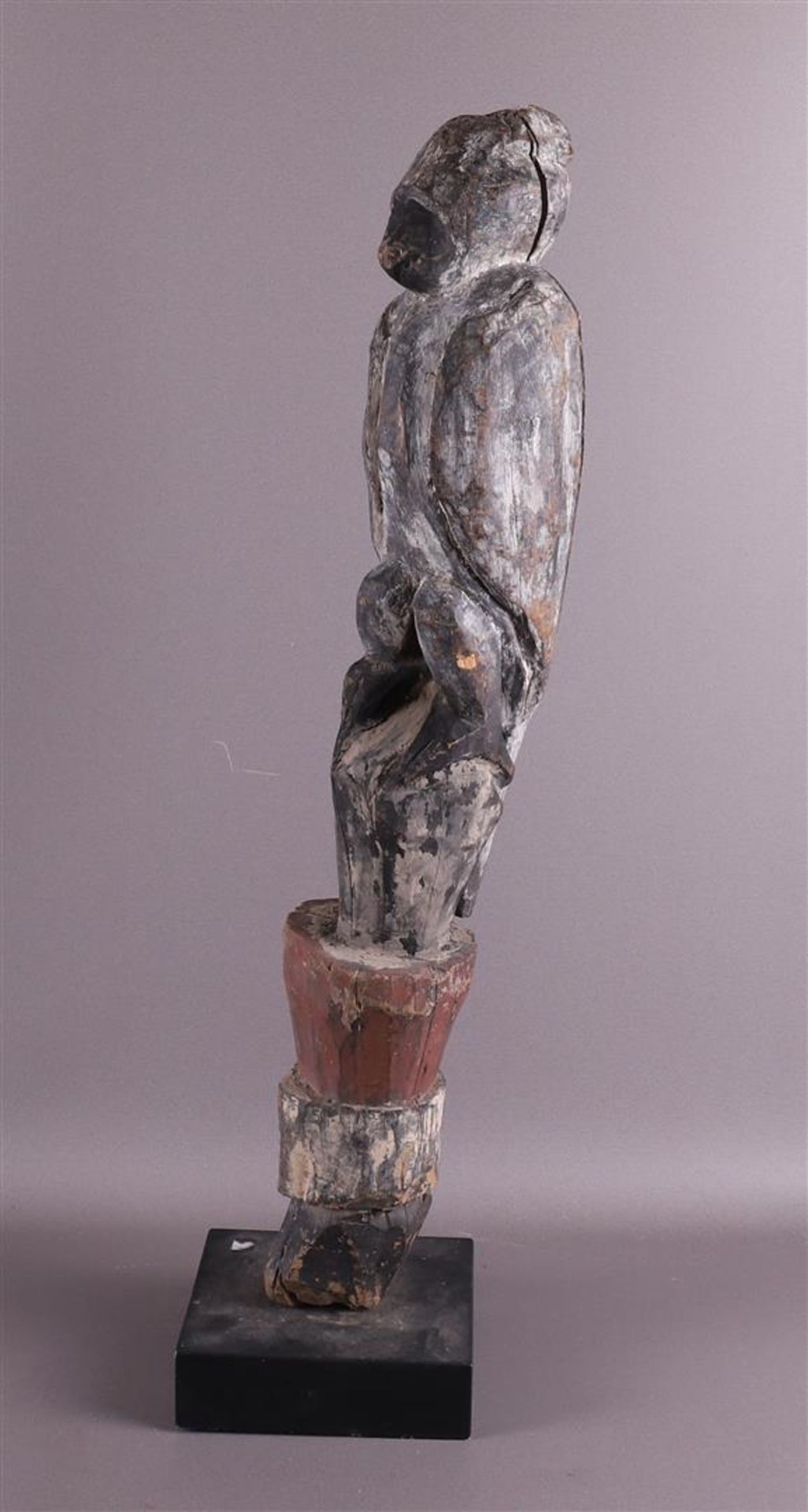 Ethnography/Tribal. A bird on a stick, Papua New Guinea, Sepik. - Image 3 of 4