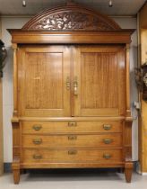 A two-door cabinet, Northern Netherlands, Neo Classicist, early 19th century.