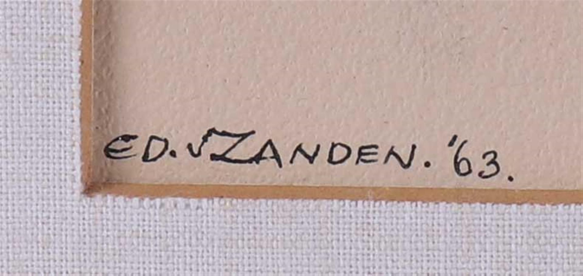 Zanden, by Eduard (1903-1997) 'Ships in a canal' - Bild 2 aus 2