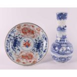 A porcelain Chinese Imari porcelain deep dish, China, Qianlong
