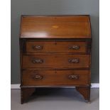 A folding desk, 19th century.