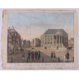 Topography, Groningen, publisher: J. Oomkes. Grote Markt seen to the west.