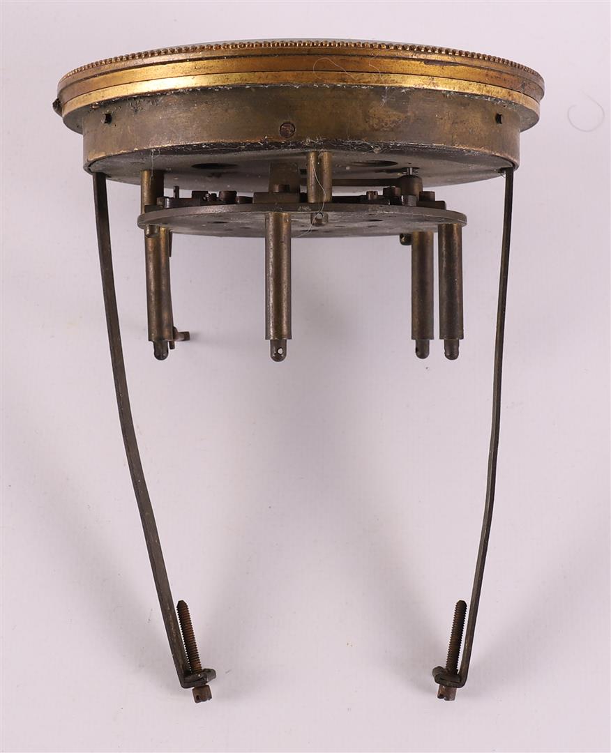 A bronze 'mantle Clock', pendulum set France, Napoleon III, by Moreau Math - Image 17 of 17