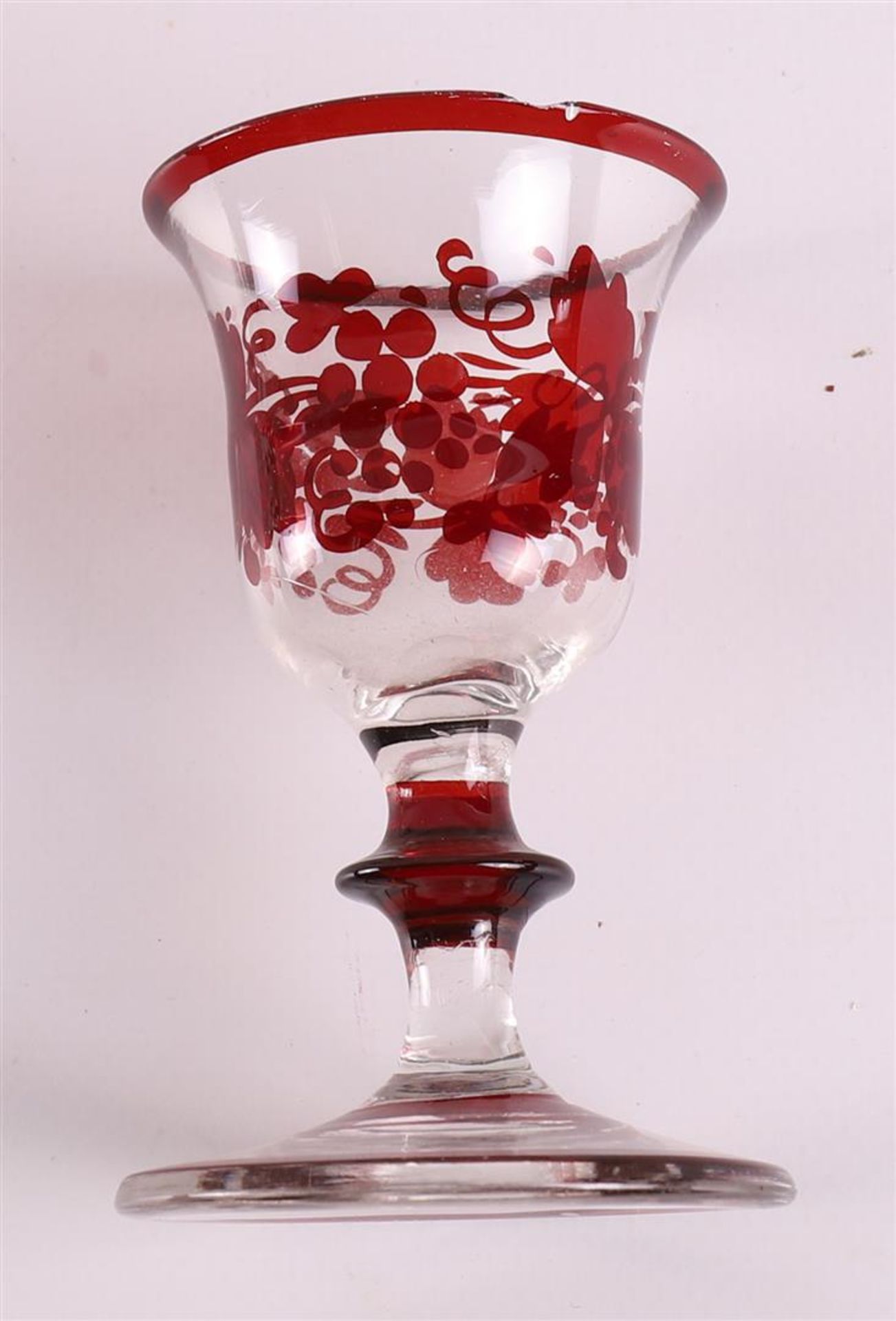 A lot of various glass, including a fruit bowl with silver handle, early 20th ce - Bild 2 aus 6