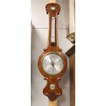 A banjo barometer/thermometer, 1st quarter of the 19th century.