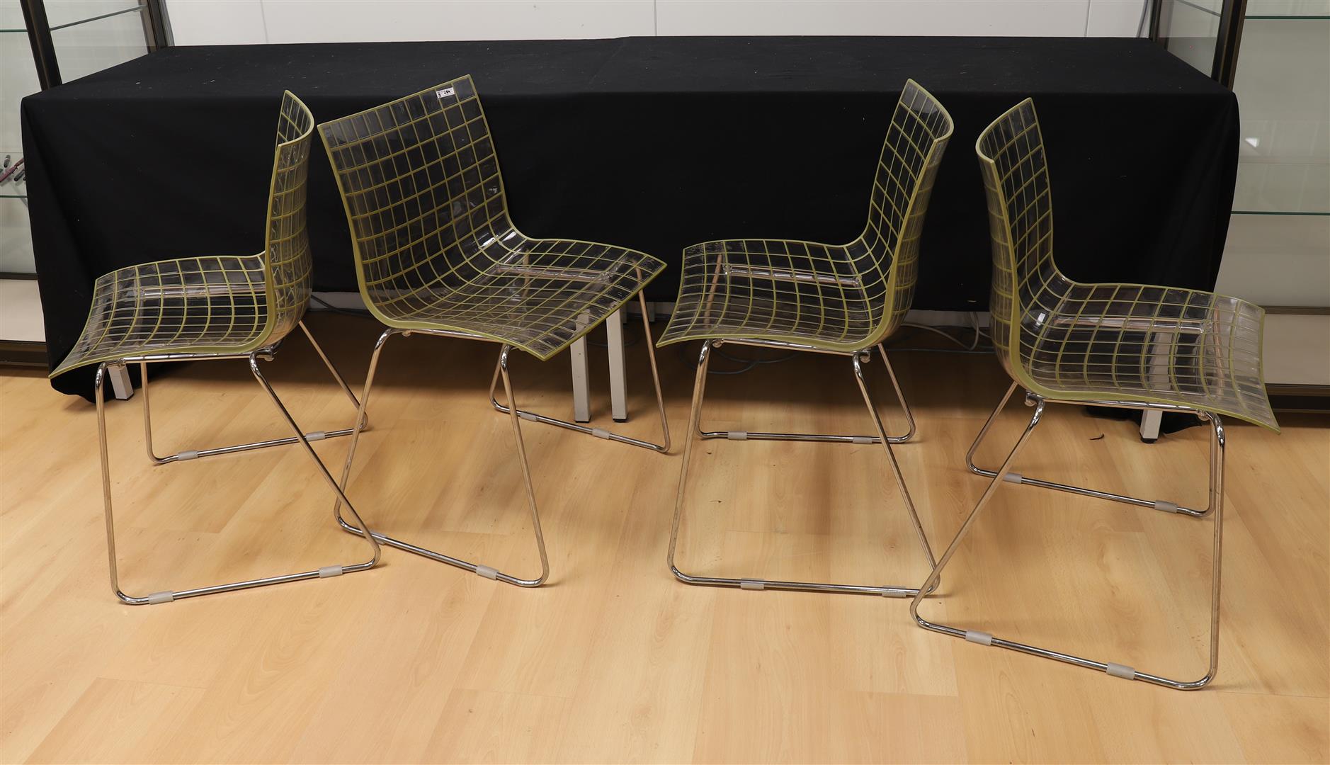 Italian vintage dining room chairs, design: Marco Maran for Max Design, 2000. - Image 2 of 3