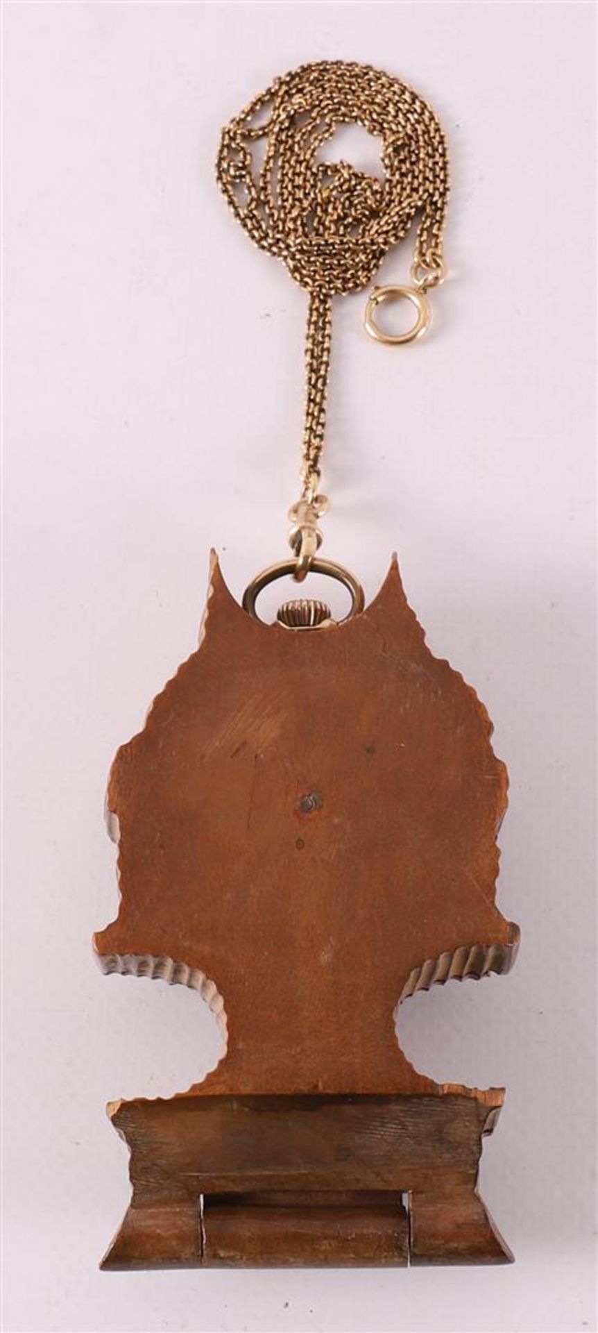 A men's vest pocket watch in gold case, International Watch Co. -Schaffhausen, - Bild 5 aus 7