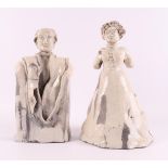 Two ceramic figures, modern/contemporary.