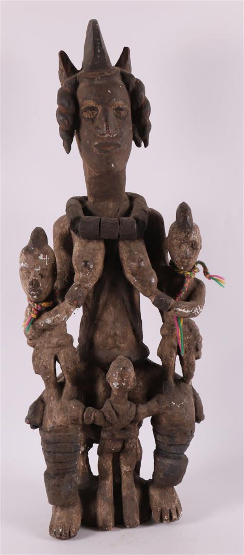 Ethnographic/tribal. A wooden fertility statue, Africa, Yoruba tribe