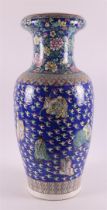 A baluster-shaped porcelain vase, China, 20th century.
