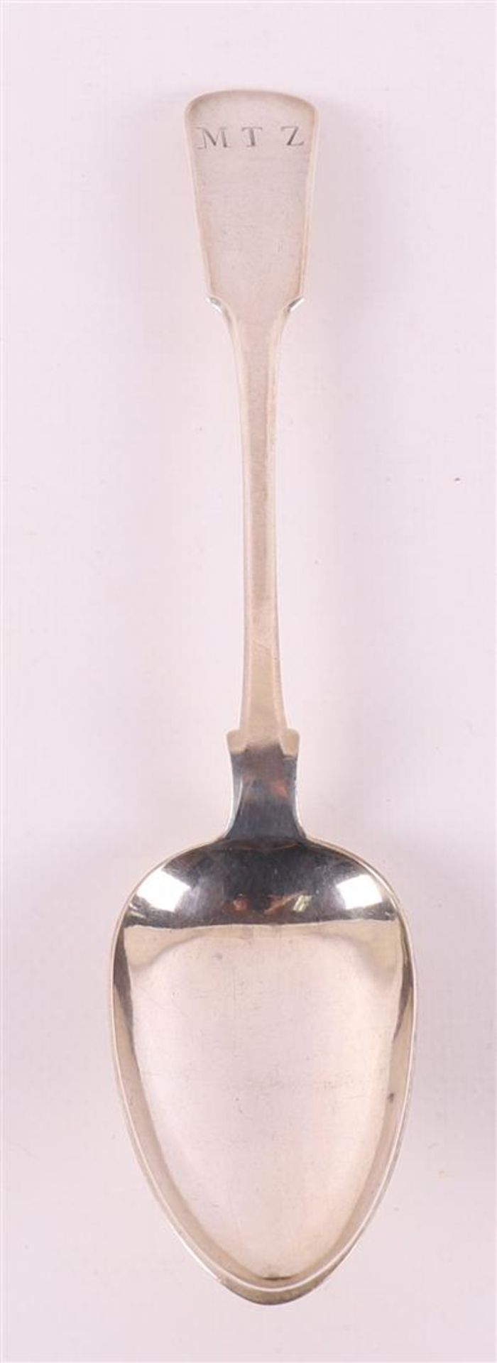 A first grade 925/1000 silver spoon, Friesland, Leeuwarden, early 19th century.