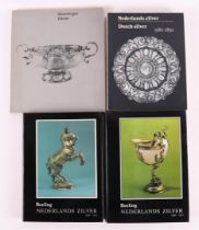 A lot of various books relating to silver and antiques.