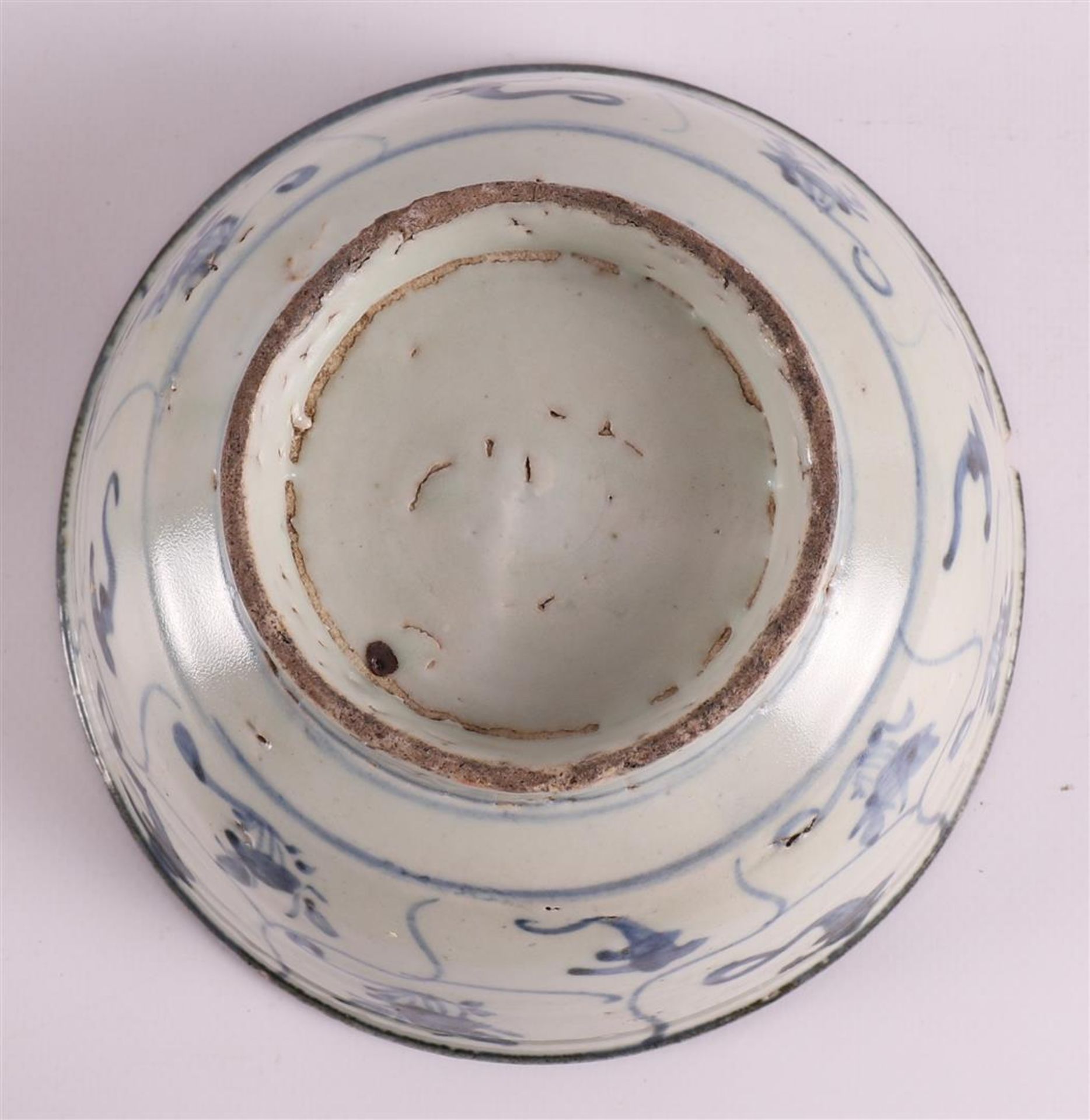 A lot of various Chinese porcelain, including Dog of Foo cencer, 18th century - Bild 9 aus 17