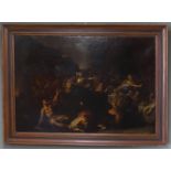 Flemish/Italian. school, 1st quarter 17th century 'The battle of Centaurs and La