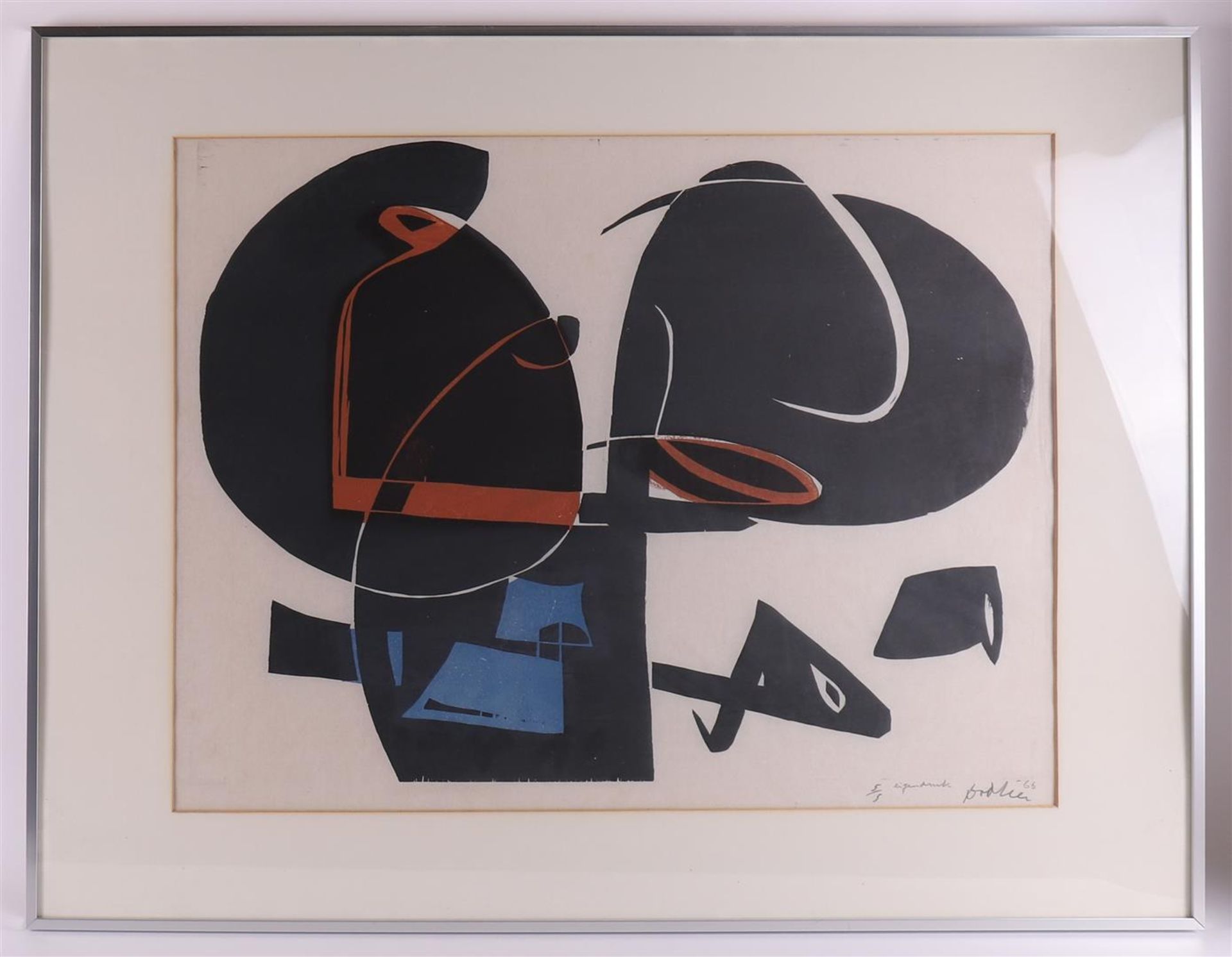 Zee van der, Jan (Leeuwarden 1898-1988) 'Composition',